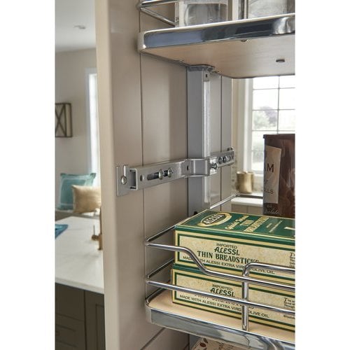 13 W 43 4 Height Sc Solid Bttm Pantry Pullout Gray 5343 13 Gr