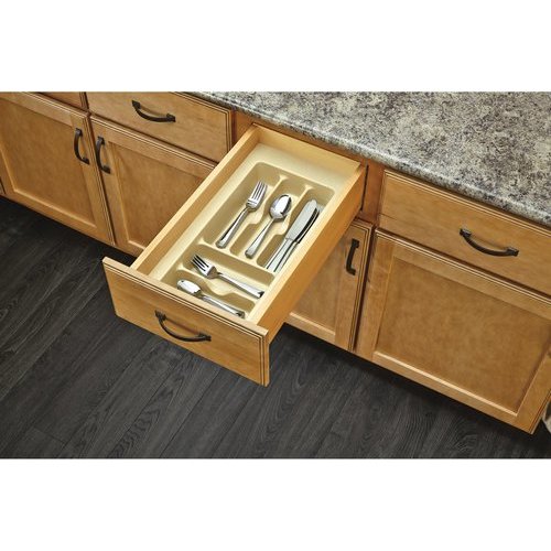 Rev A Shelf Small Cutlery Drawer Organizer Almond Ct 1a 52