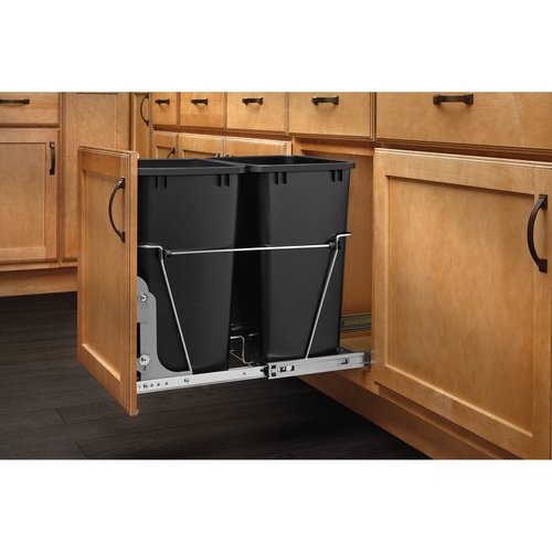 Rev A Shelf Door Mounting Kit Silver 5wb Dmkit Cabinetparts Com